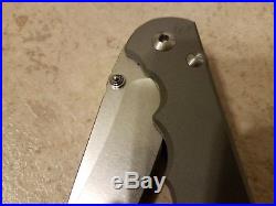 Chris Reeve Knives Large Inkosi Insingo Double Silver Lugs S35VN Blade Steel