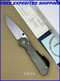 Chris Reeve Knives Large Inkosi Plain Edge Drop Point S35vn Blade Double Lugs