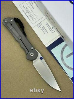 Chris Reeve Knives Large Inkosi Plain Edge Drop Point S35vn Blade Double Lugs