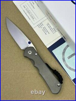 Chris Reeve Knives Large Inkosi Plain Edge Drop Point S35vn Blade Double Lugs