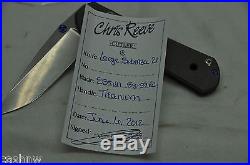 Chris Reeve Knives Large Sebenza 21 S35VN