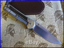 Chris Reeve Knives Large Sebenza 21 S35VN Gabon Ebony Inlay