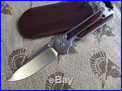 Chris Reeve Knives Large Sebenza 21 S35VN Wood Cocobolo Inlay