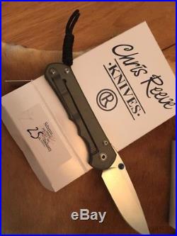 Chris Reeve Knives Large Sebenza 25 Brand New