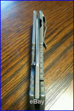 Chris Reeve Knives Large Sebenza Regular CPM S30V Blade Titanium Handle (2008)