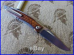 Chris Reeve Knives Mnandi S35VN Snakewood Inlay Authorized Dealer