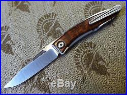 Chris Reeve Knives Mnandi S35VN Snakewood Inlay Left Handed