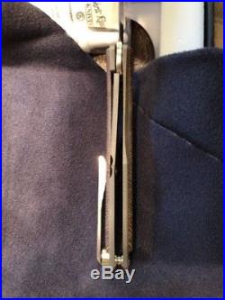 Chris Reeve Knives Mnandi Striped Platan S35VN Authorized Dealer Unit A