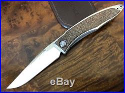 Chris Reeve Knives Mnandi Striped Platan S35VN Authorized Dealer Unit B