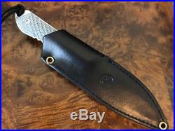 Chris Reeve Knives Nyala Insingo S35VN Black Micarta with Black Leather Sheath