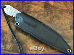 Chris Reeve Knives Nyala Insingo S35VN Black Micarta with Black Leather Sheath