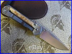Chris Reeve Knives Small Sebenza 21 S35VN Box Elder Burl Authorized Dealer