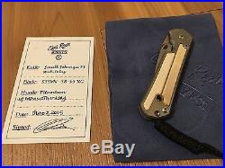 Chris Reeve Knives Small Sebenza 21 Sebbie with Mammoth Inlays + S35VN steel CRK
