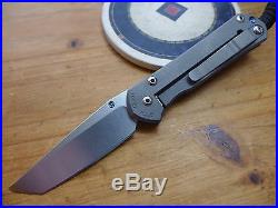 Chris Reeve Knives Small Sebenza 21 Tanto S35VN LEFT HANDED