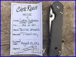 Chris Reeve Large Classic Sebenza 2000
