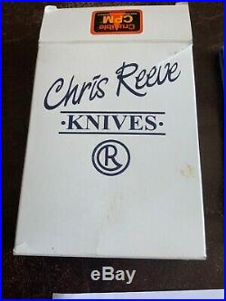 Chris Reeve Large Sebenza 21 Double Lug Micarta Extra Skin