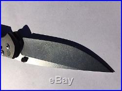 Chris Reeve Large Sebenza 21 Micarta Folding Knife