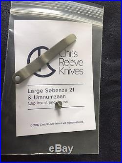 Chris Reeve Sebenza 21 Large Insingo, Carbon Fiber, Dual Lug