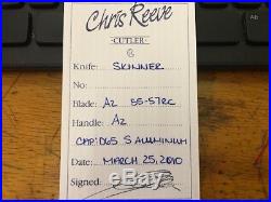 Chris Reeve Skinner Knife newithunused in the box