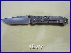 Chris Reeve Umnumzaan Titanium Folder USA -Left Handed Knife