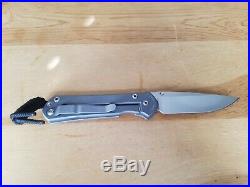 Chris Reeve small Sebenza 21 CGG Think Twice Code s35vn steel