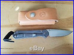 Chris Reeve small Sebenza 21 CGG Think Twice Code s35vn steel