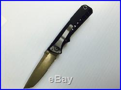 Chris Reeves Design Tacops Tanto Point Folding Knife