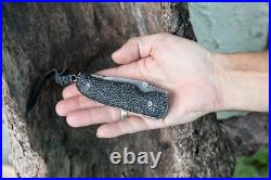 Citadel Chantha 7 OA Rayskin Scales Handmade Folding Knife & Frame Lock RARE Citadel Chantha 7 OA Rayskin Scales Handmade Folding Knife & Frame Lock RARE