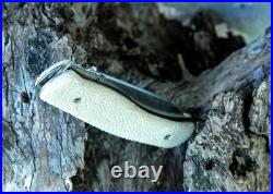 Citadel'Husky' 9 OA Raw Rayskin Scales Handmade Folding Knife RARE Superb Citadel'Husky' 9 OA Raw Rayskin Scales Handmade Folding Knife RARE Superb