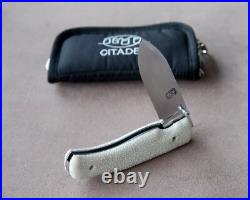 Citadel'Husky' 9 OA Raw Rayskin Scales Handmade Folding Knife RARE Superb Citadel'Husky' 9 OA Raw Rayskin Scales Handmade Folding Knife RARE Superb