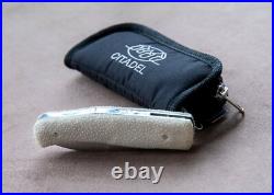 Citadel'Husky' 9 OA Raw Rayskin Scales Handmade Folding Knife RARE Superb Citadel'Husky' 9 OA Raw Rayskin Scales Handmade Folding Knife RARE Superb