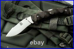 Citadel Phobos 9-5/8 OA Handmade Folding Knife Back Lock SOLID Rugged Superb