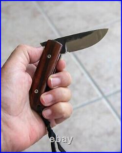 Citadel'Saigon' 6+ OA Rosewood Scales Handmade Folding Knife Frame Lock RARE