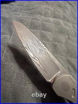 Clyde Challenor Customs Viper RT Front Flipper with Damasteel and Copper CF