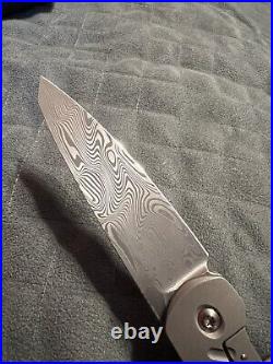 Clyde Challenor Customs Viper RT Front Flipper with Damasteel and Copper CF