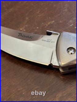 Cold Steel Custom Series Talwar VG-1 San Mai with Ti Bolsters & BK Micarta 60ST