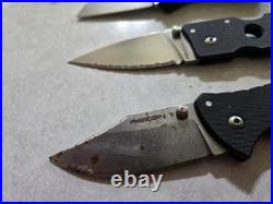 Cold steel knives used