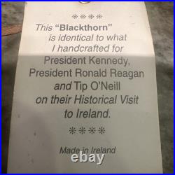 Collectors Cane Hand Made By Donal O Longaigh From The Bkackthorn Collection