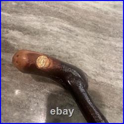 Collectors Cane Hand Made By Donal O Longaigh From The Bkackthorn Collection