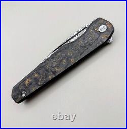 Craig Brown Custom Knives LHC #044. Titanium/CF/Damasteel/ Rare! USA-made Knife