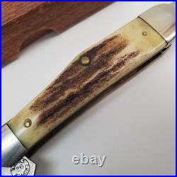 Cripple Creek Bob Cargill Handmade Knife 3-Blade 1 of 150 Knife World Ambassador