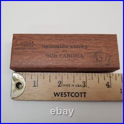 Cripple Creek Bob Cargill Handmade Knife 3-Blade 1 of 150 Knife World Ambassador