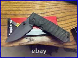 Crusader Forge Custom folding Knife Light Carried. Signature Shipping Required