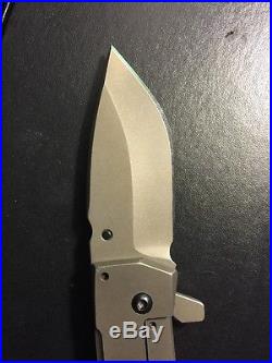 Crusader Forge Knife FIFP Fear Is For Prey Flipper
