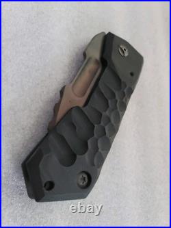 Crusader Forge Knives VIS Metro 1-Off, Sharpened Choil, Chisel Phantom Coated 3V