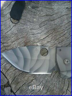 Crusader Forge VIS GR-38Ti Flipper in Cpm3v steel Folder Knife