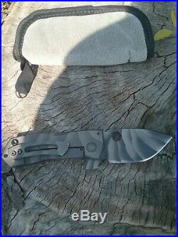 Crusader Forge VIS GR-38Ti Flipper in Cpm3v steel Folder Knife