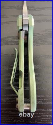 Curtiss Custom Knives Nano Flipper Splash Two Tone Anodized