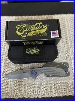 Curtiss F3 large Slicer Flipper Titanium Ball-mill