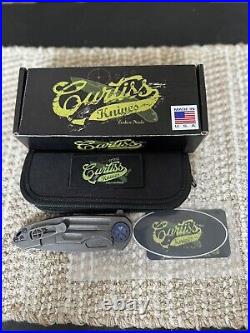 Curtiss F3 large Slicer Flipper Titanium Ball-mill